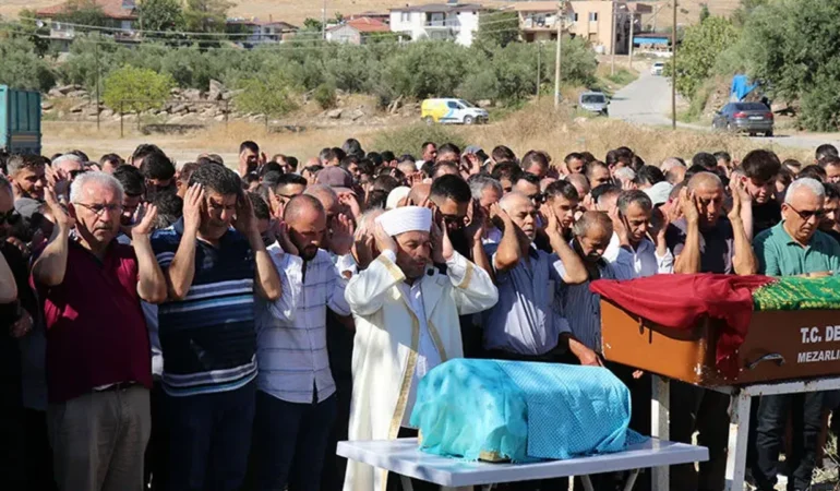 Denizli’de yürek yakan veda