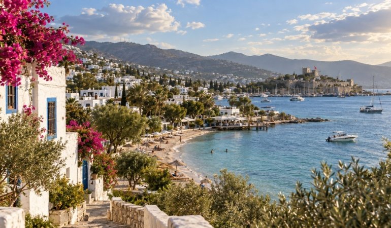Bodrum’da Sarı Yaz Geri Dönüyor: Sıcaklıklar Yeniden Artıyor