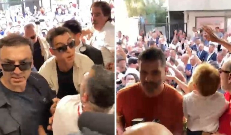 CHP İzmir İl Başkanlığı'nda Kılıçdaroğlu ziyareti sırasında arbede