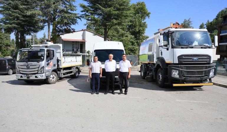 Çameli Belediyesinin araç filosu güçleniyor