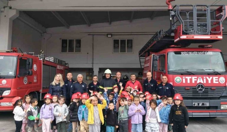 Denizli OSB Yönetiminden İtfaiye Haftasında anlamlı ziyaret