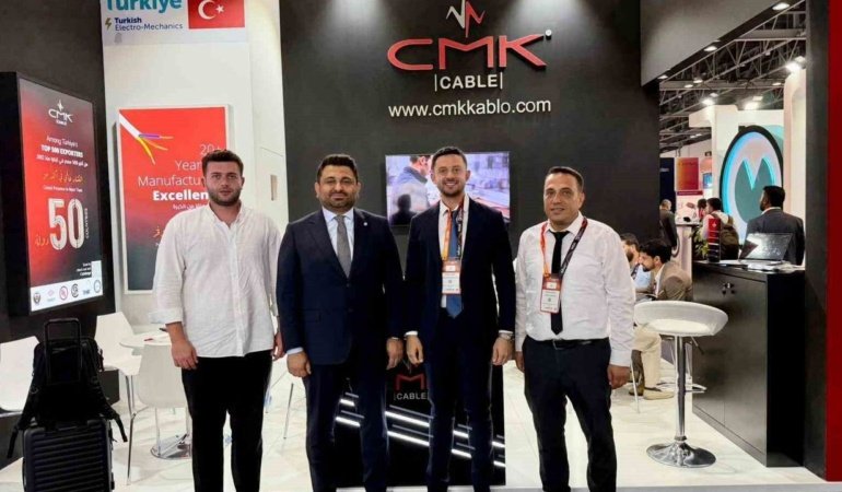 Denizli’de üretilen kablolar Dubai pazarında