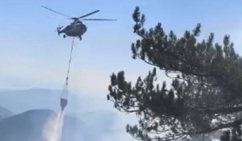 Fethiye'deki orman yangını kontrol altına alındı