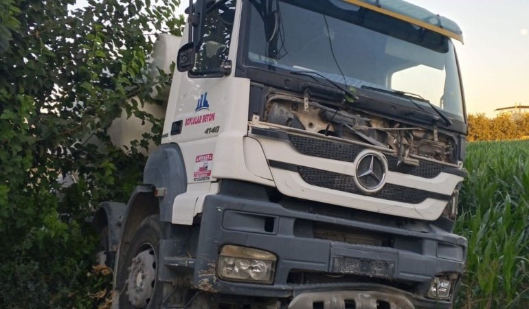 Kalp krizi geçirerek kazaya karışan sürücü hayatını kaybetti