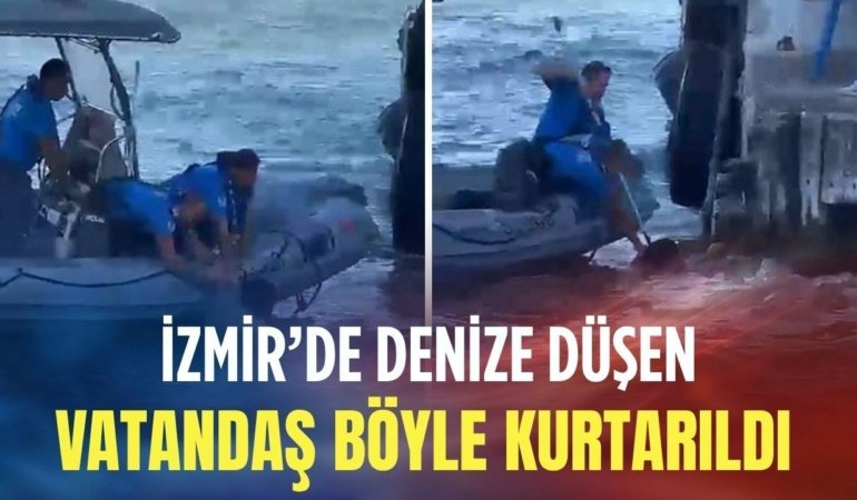 Karşıyaka'da denizde boğulma tehlikesi