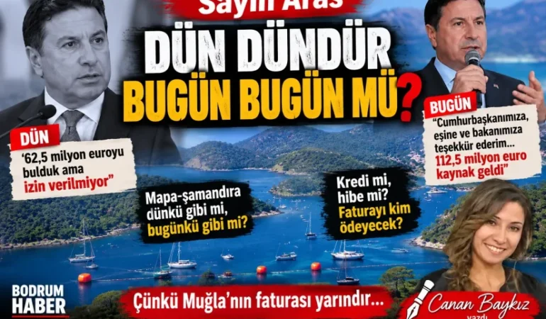 Sayın Aras Dün Dündür Bugün Bugün mü?