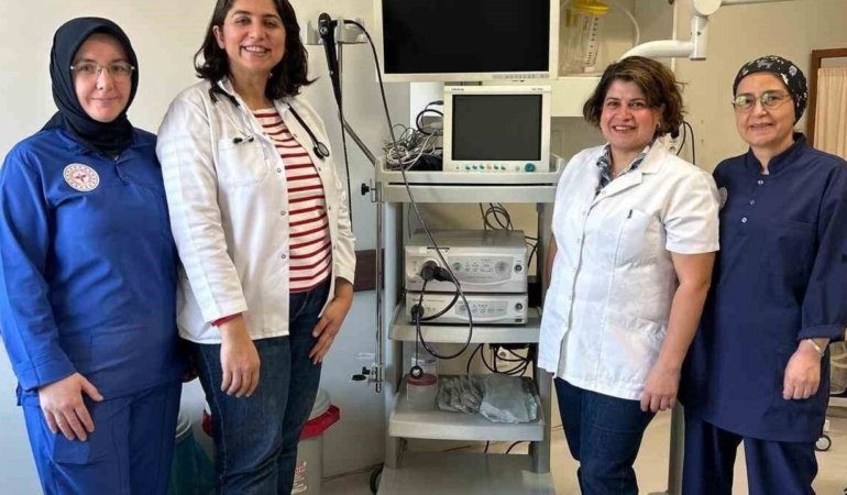 Tavas Devlet Hastanesinde bronkoskopi işlemleri başladı