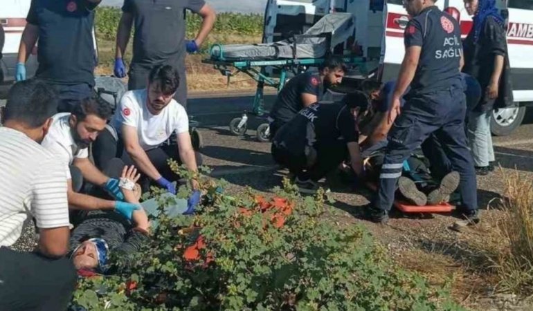 Tütün işçilerini taşıyan minibüsün devrildi: İşçiler hastanelik oldu