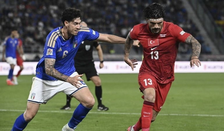 A Milli Futbol Takımı deplasmanda İtalya'ya mağlup oldu
