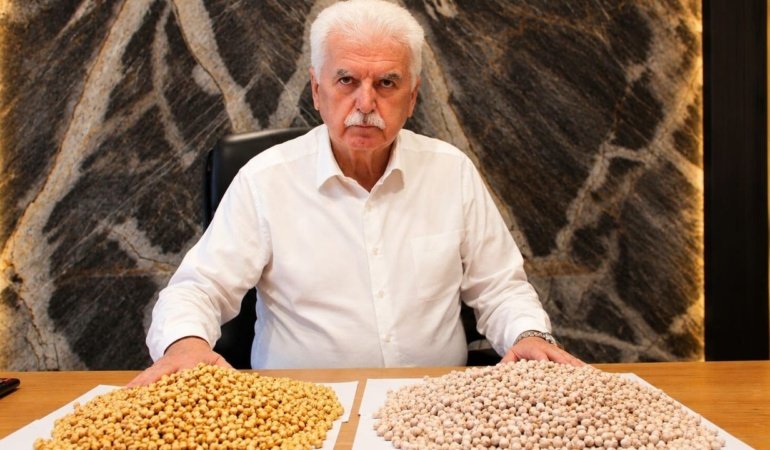 Denizli’nin yerli nohutları leblebiye dönüştü